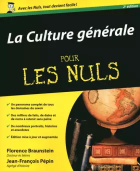 Couverture du produit · La Culture générale Pour les Nuls, 2ème édition