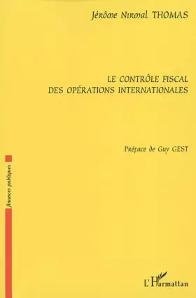 Couverture du produit · Le contrôle fiscal des opérations internationales