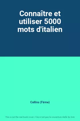 Couverture du produit · Connaître et utiliser 5000 mots d'italien