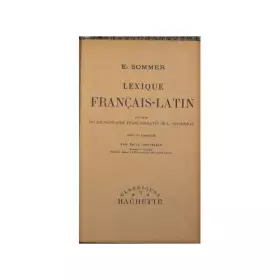 Couverture du produit · Lexique Francais - Latin