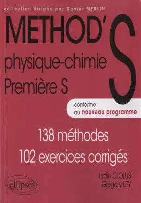 Couverture du produit · Méthod'S Physique Chimie Première S Conforme au Programme 2011