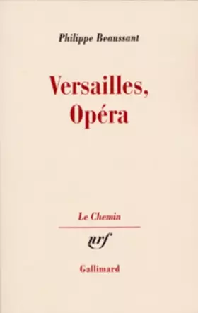 Couverture du produit · Versailles, Opéra