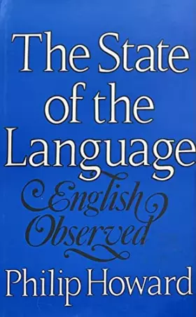 Couverture du produit · The State of the Language: English Observed