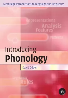 Couverture du produit · Introducing Phonology