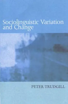 Couverture du produit · Sociolinguistic Variation and Change