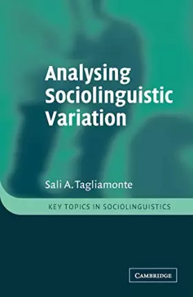 Couverture du produit · Analysing Sociolinguistic Variation