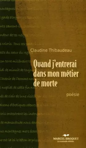 Couverture du produit · QUAND J'ENTRERAI DANS MON METIER DE MORTE
