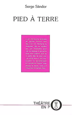 Couverture du produit · Pied à terre