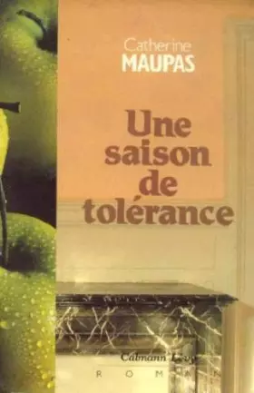 Couverture du produit · Une saison de tolérance