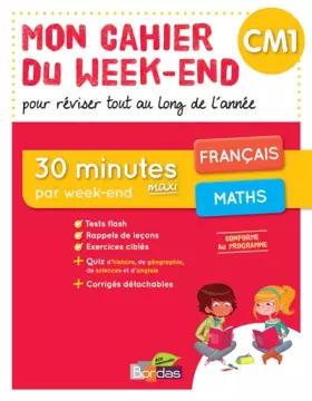 Couverture du produit · Mon cahier du week-end CM1