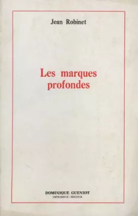 Couverture du produit · Les Marques profondes