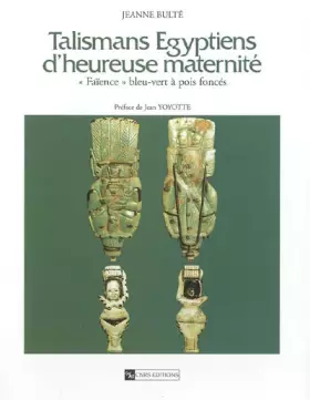 Couverture du produit · Talismans égyptiens d'heureuse maternité: "Faïence" bleu vert à pois foncés