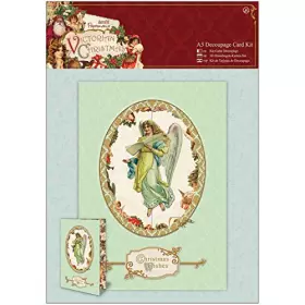 Couverture du produit · Papermania Victorian Christmas A5 Decoupage Card Kit-