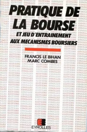 Couverture du produit · Pratique de la bourse
