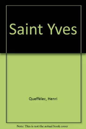 Couverture du produit · Saint yves
