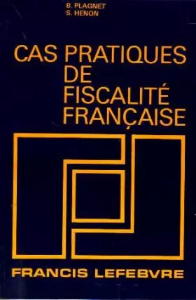 Couverture du produit · Cas pratiques de fiscalité française