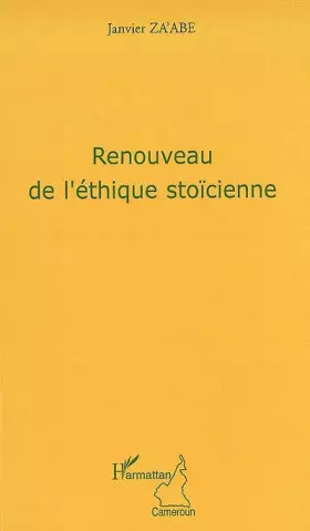 Couverture du produit · Renouveau de l'éthique stoïcienne