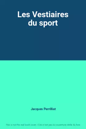 Couverture du produit · Les Vestiaires du sport