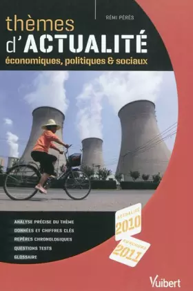 Couverture du produit · Thèmes d'actualités économiques politiques et sociaux
