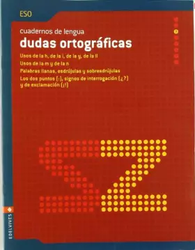Couverture du produit · Cuaderno 3 (Dudas Ortográficas) Lengua ESO