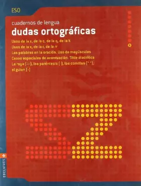 Couverture du produit · Cuaderno 8 (Dudas ortográficas Lengua) ESO