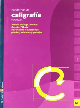 Couverture du produit · Cuaderno de caligrafia 12 Cuadricula (Primaria)