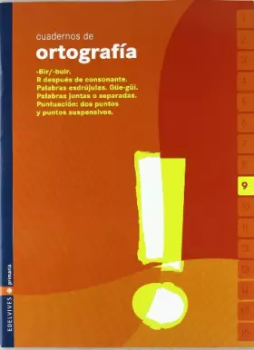 Couverture du produit · Cuaderno de ortografía 9 Primaria