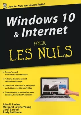 Couverture du produit · Windows 10 et Internet, Mégapoche Pour les Nuls