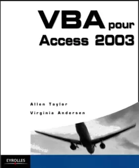 Couverture du produit · VBA pour Access 2003