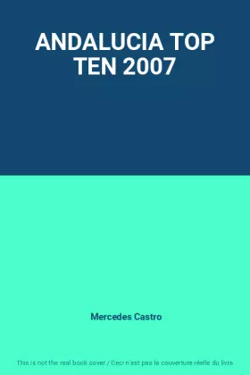 Couverture du produit · ANDALUCIA TOP TEN 2007