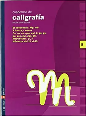 Couverture du produit · Cuaderno 5 de caligrafía Pauta Montessori
