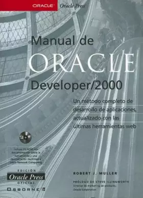 Couverture du produit · Manual De Oracle Developer/2000