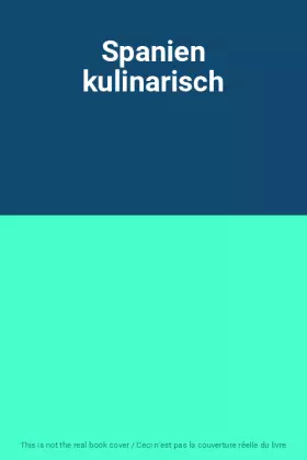 Couverture du produit · Spanien kulinarisch