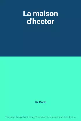 Couverture du produit · La maison d'hector