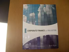 Couverture du produit · Corporate Finance and Valuation