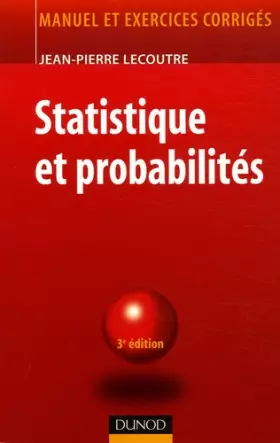 Couverture du produit · Statistique et probabilités - Manuel et exercices corrigés