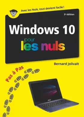 Couverture du produit · Windows 10 pas à pas pour les Nuls, 5 éd.