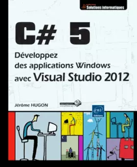 Couverture du produit · C 5 - Développez des applications Windows avec Visual Studio 2012