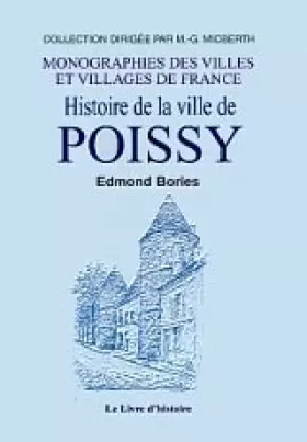 Couverture du produit · Histoire de la ville de Poissy