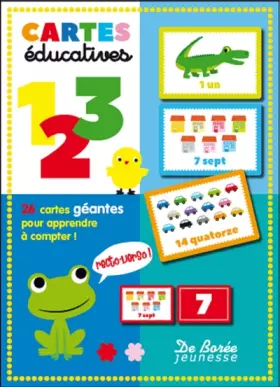 Couverture du produit · CHIFFRES CARTES EDUCATIVES
