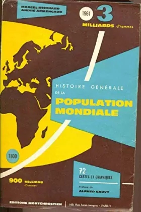 Couverture du produit · Histoire Generale De La Population Mondiale