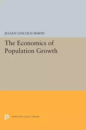 Couverture du produit · The Economics of Population Growth