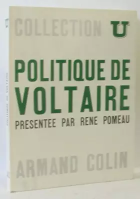 Couverture du produit · POLITIQUE DE VOLTAIRE