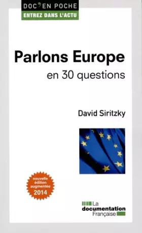Couverture du produit · Parlons Europe en 30 questions