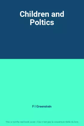 Couverture du produit · Children and Poltics