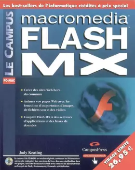 Couverture du produit · Flash MX : Sélection Campus (CD-Rom inclus)