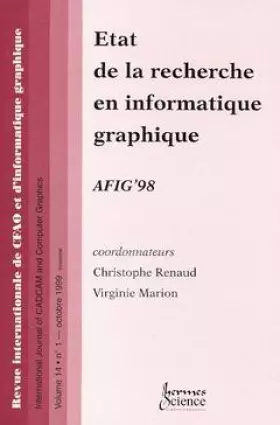 Couverture du produit · Etat de la recherche en informatique - le graphique