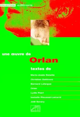 Couverture du produit · Une oeuvre de Orlan
