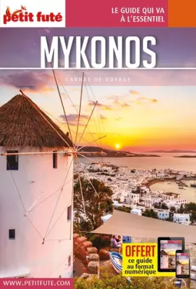 Couverture du produit · Guide Mykonos 2019 Carnet Petit Futé