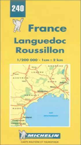 Couverture du produit · Carte routière : Languedoc - Roussillon, N° 240